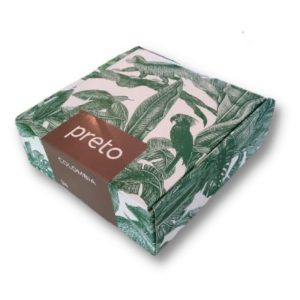Caja de cartulina sin visor impresa