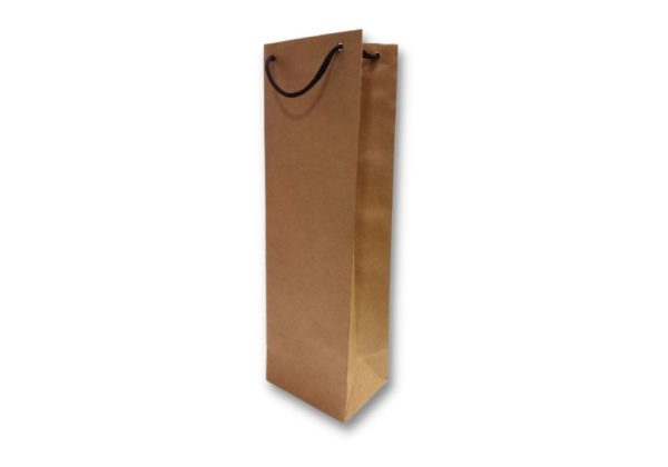 Bolsa de papel kraft con cordón