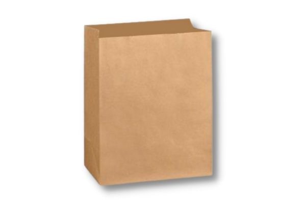 Bolsa de papel kraft tipo delivery