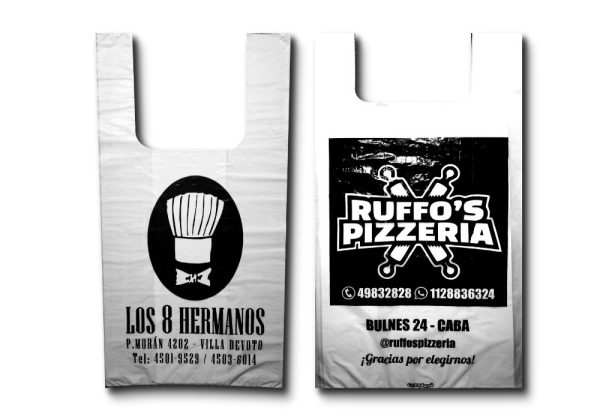 Bolsa camiseta de alta densidad