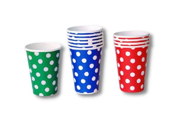 Vasos de polipapel simple pared
