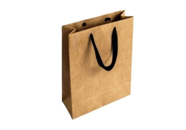 Bolsa de papel kraft con cinta gross