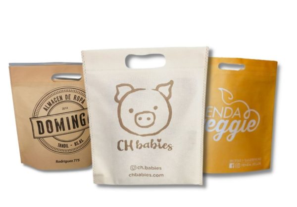 Bolsas de friselina con troquel