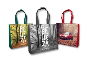 Bolsas de friselina laminadas full color