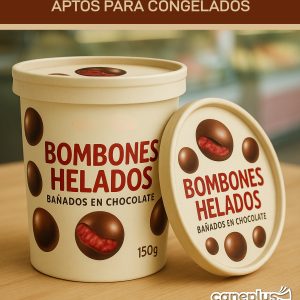 Potes para frutas congeladas de 150 / 300 cc.